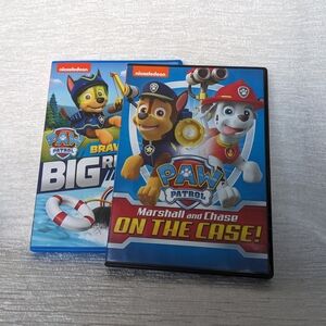 Paw Patrol DVD Set Of 2  Like New No Scratches 14 Episodes NR